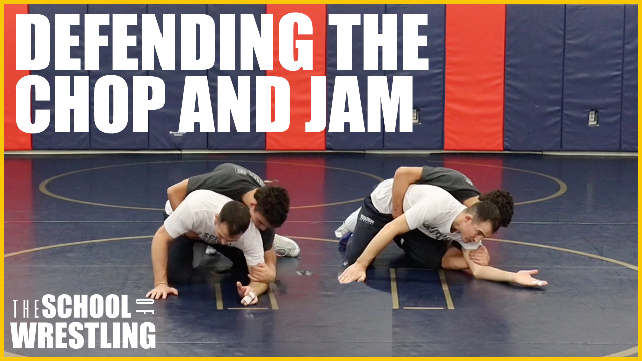 Wrestling Technique | Defending the chop and jam.
