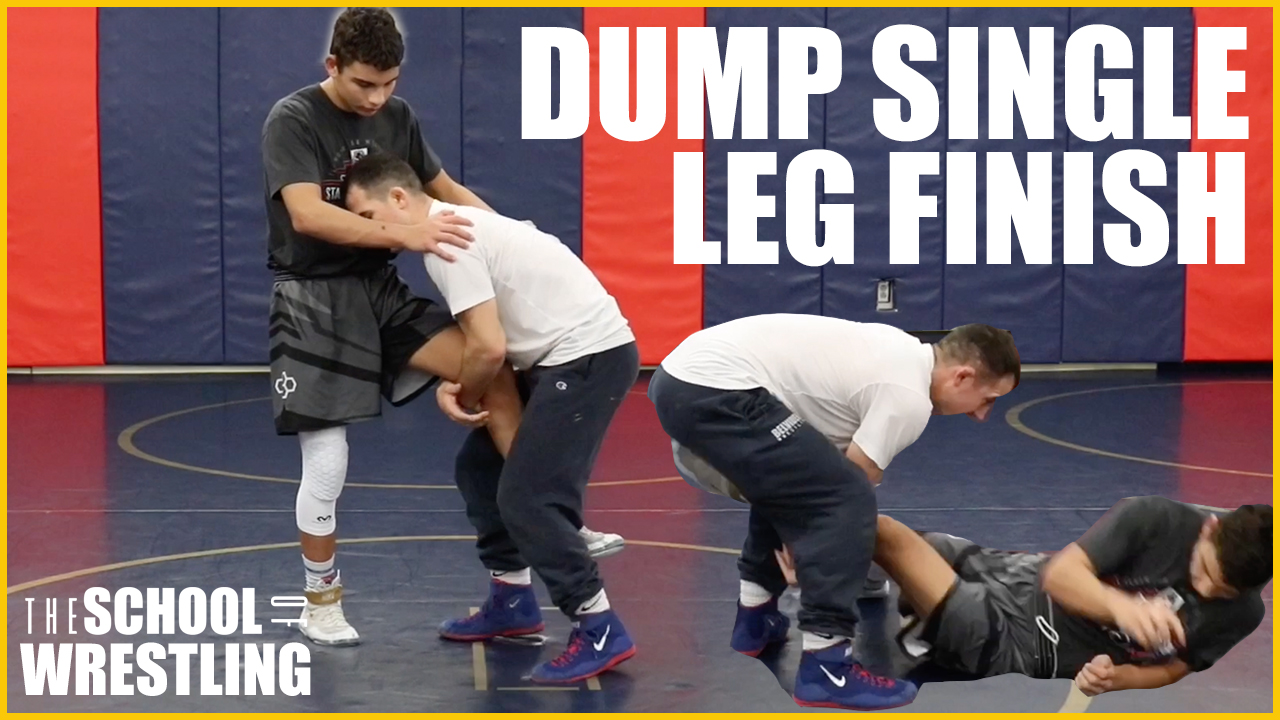 Wrestling Technique | Dump finish to the single leg attack.